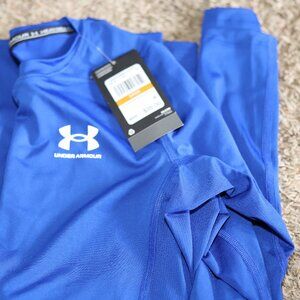 Under Armour Blue Compression shirt, Mens size small.
